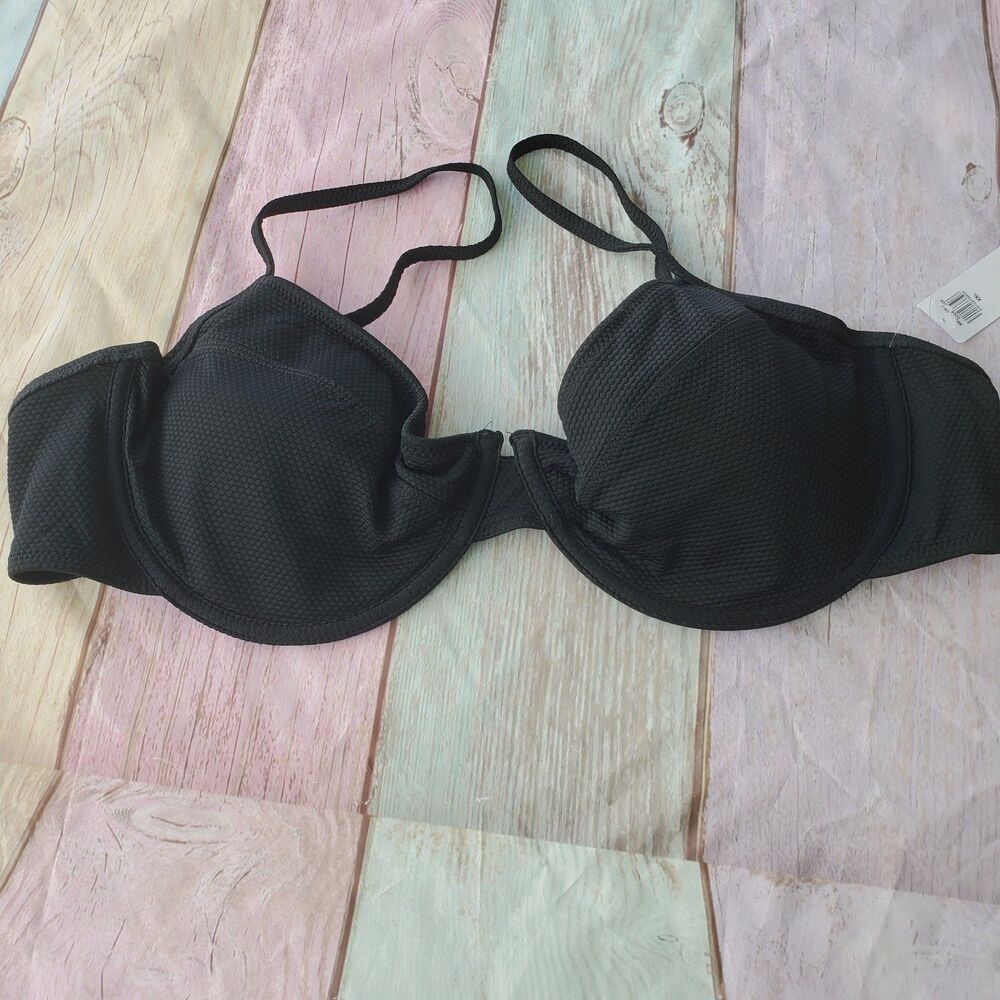 Old Navy Black Swim Top Size XXL